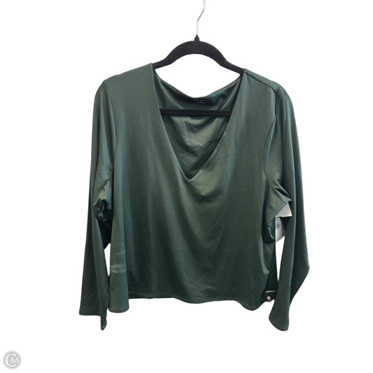 Top Long Sleeve By Old Navy In Green, Size: Xxl