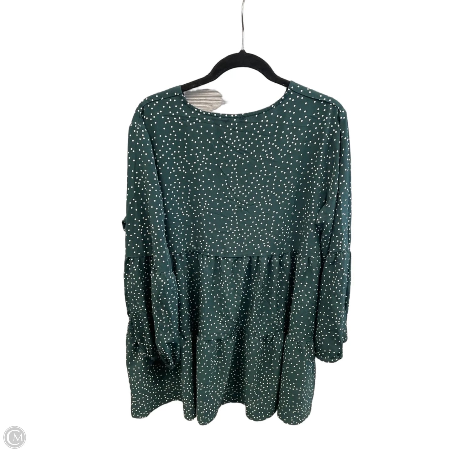 Dress Casual Short By Cmf In Green, Size: 2x