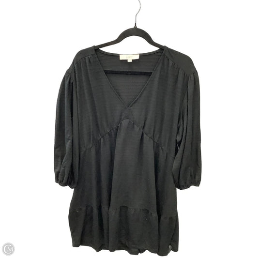 Dress Casual Short By Loft In Black, Size: Xxl