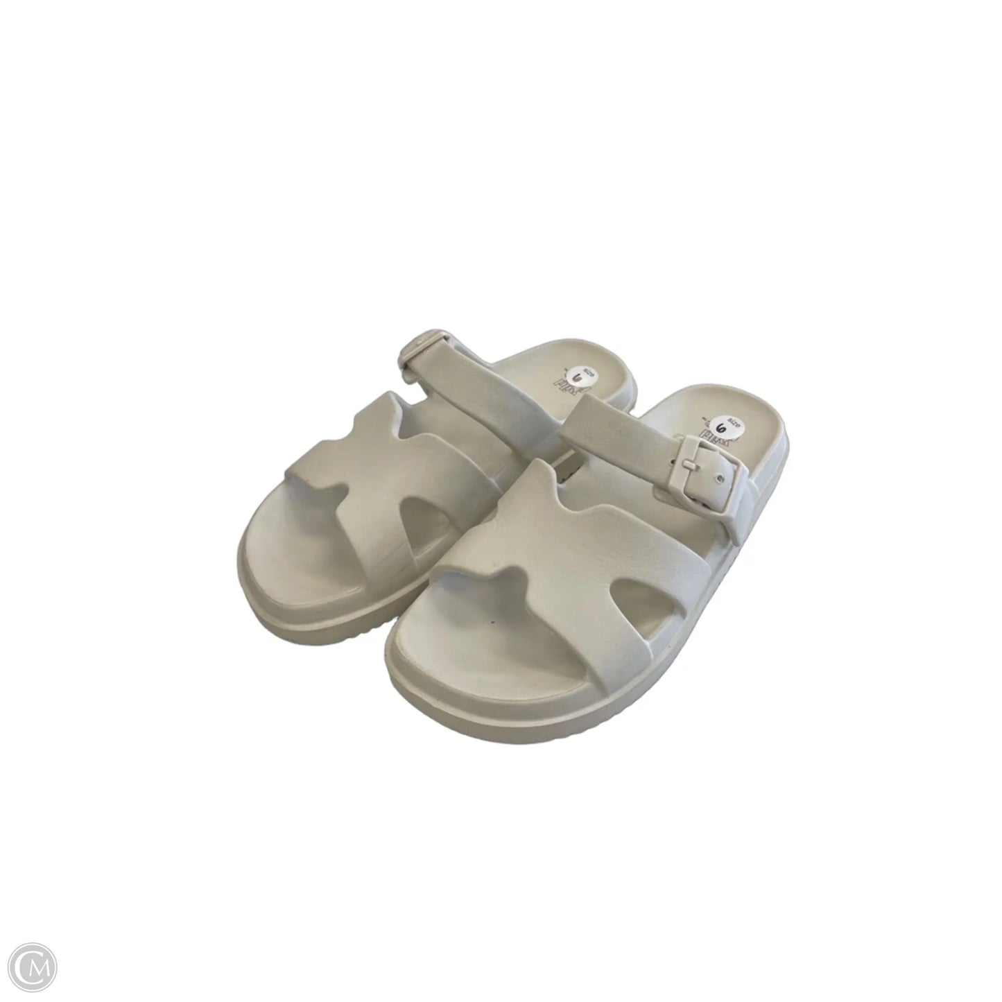 Sandals Flats By Wild Fable In Cream, Size: 6