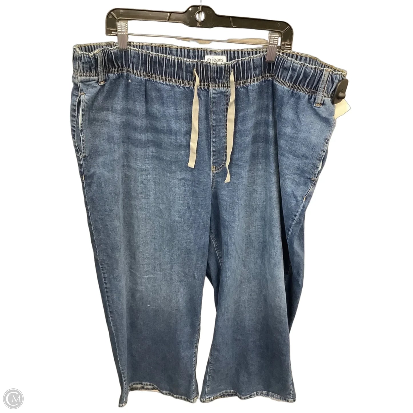 Jeans Wide Leg By Maurices In Blue Denim, Size: 24