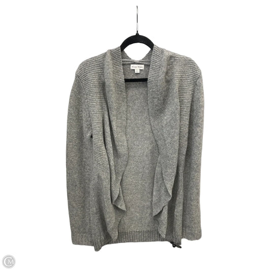 Sweater Cardigan By Studio Works In Grey, Size: M