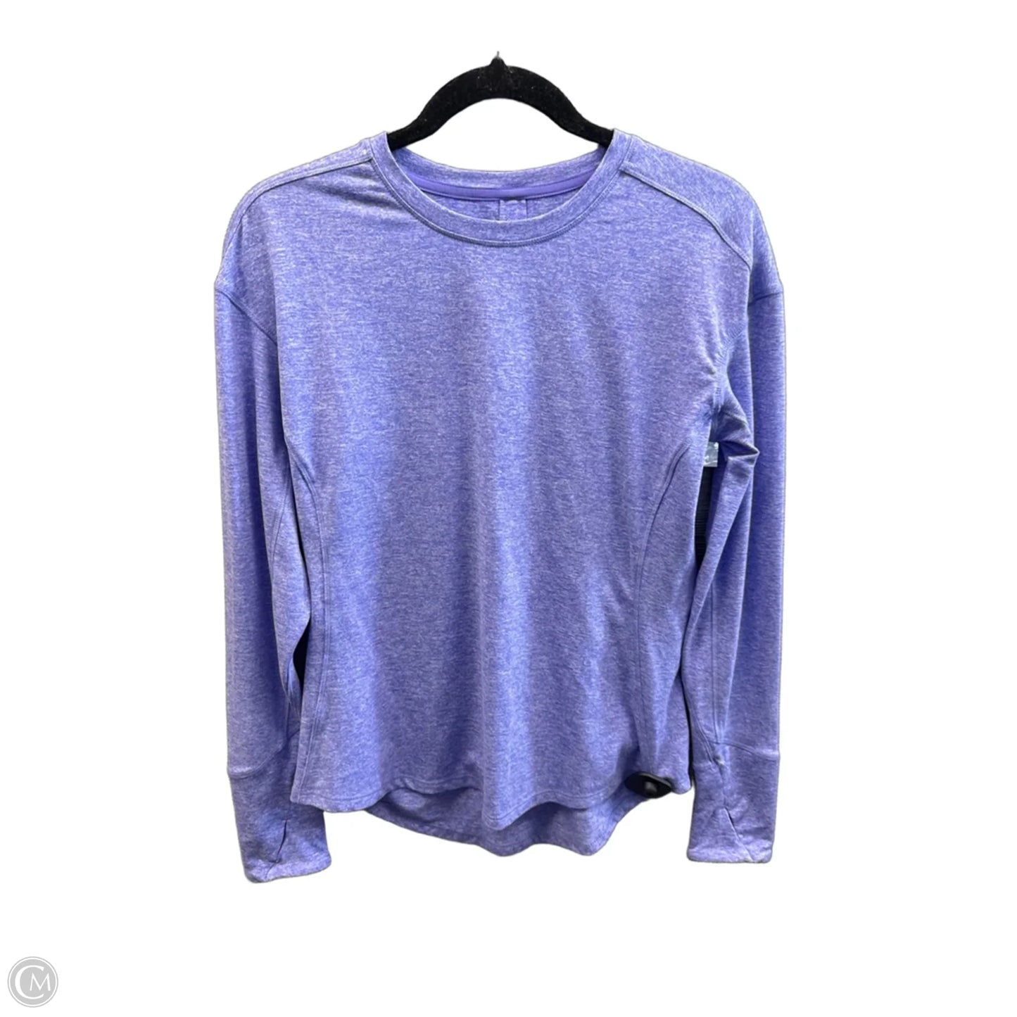 Athletic Top Long Sleeve Crewneck By Avia In Purple, Size: M