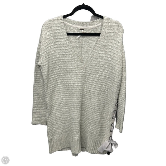 Dress Sweater By Free People In Grey, Size: Xs