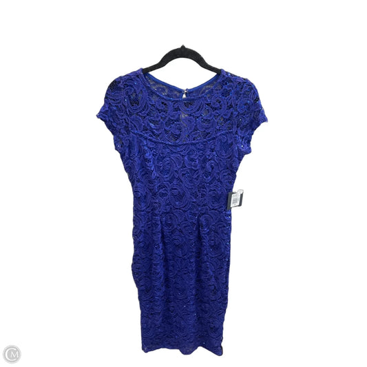 Dress Party Midi By Marina In Blue, Size: S