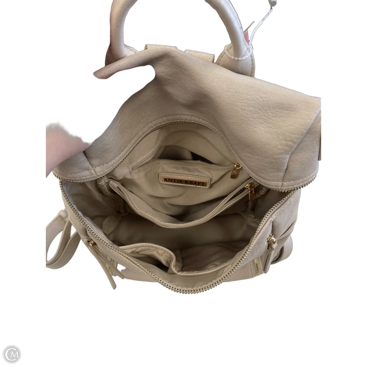 Backpack By Antik Kraft, Size: Medium