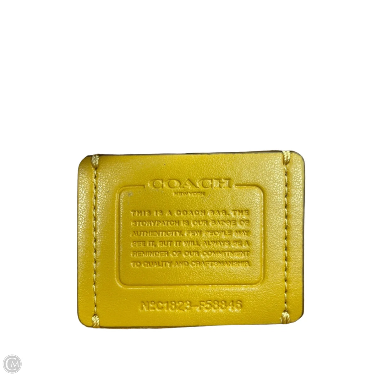 Handbag Designer By Coach, Size: Medium
