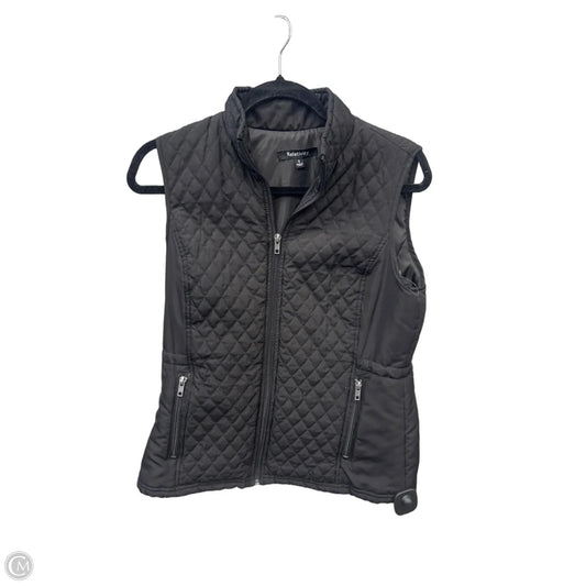 Vest Puffer & Quilted By Relativity In Black, Size: S