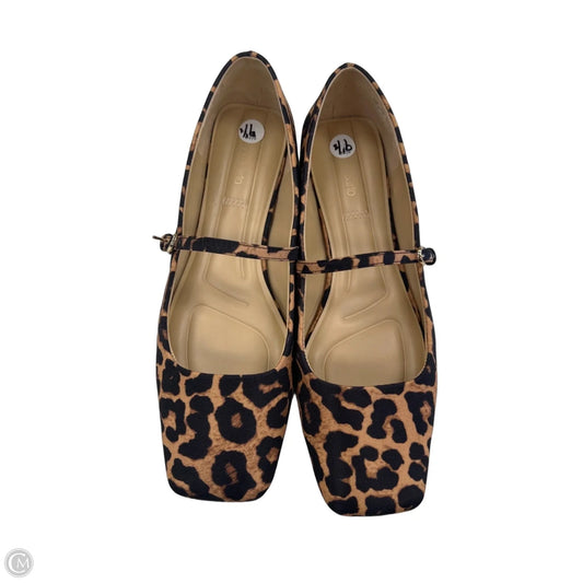 Shoes Flats By Franco Sarto In Animal Print, Size: 9.5