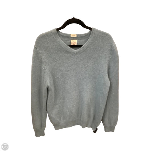 Sweater Cashmere By Clothes Mentor In Blue, Size: Xl