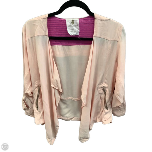 Blazer By Clothes Mentor In Pink, Size: S