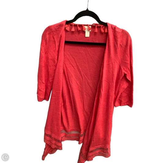 Kimono By Chicos In Coral, Size: S