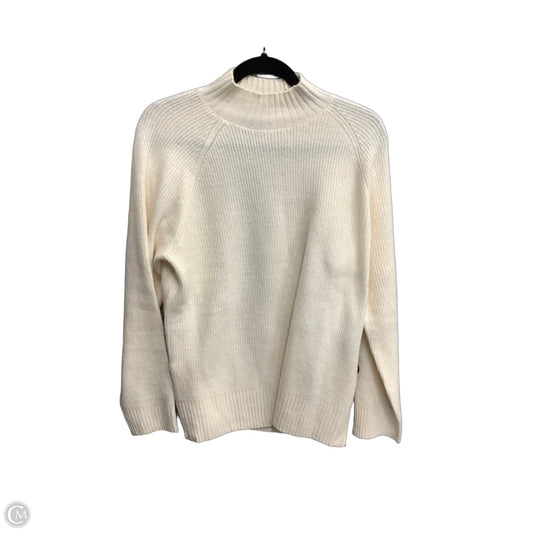 Sweater By Style And Company In Cream, Size: Lp