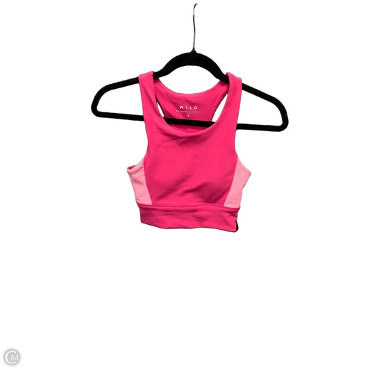 Athletic Bra By Wilo In Pink, Size: S