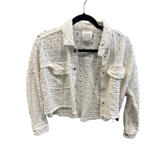 Blazer By Le Lis In White, Size: S