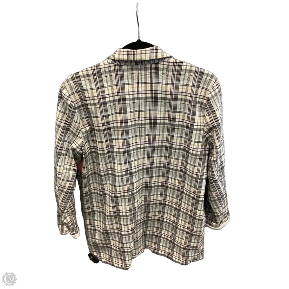 Blazer By So In Plaid Pattern, Size: S