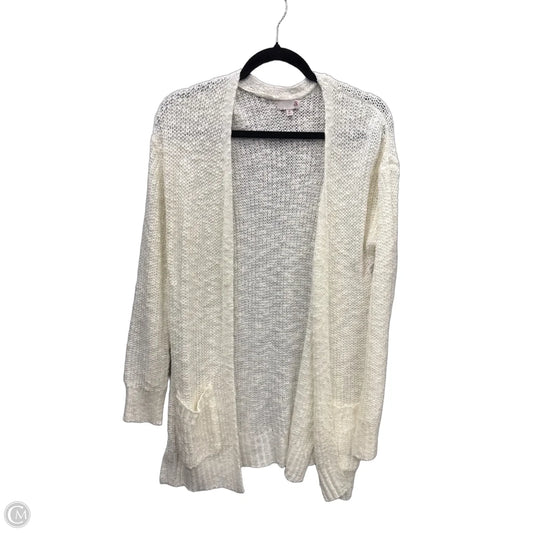 Sweater Cardigan By So In White, Size: M