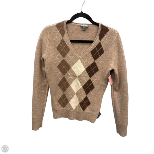Sweater Cashmere By Apt 9 In Brown, Size: M