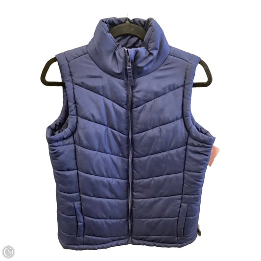 Vest Puffer & Quilted By Clothes Mentor In Navy, Size: S