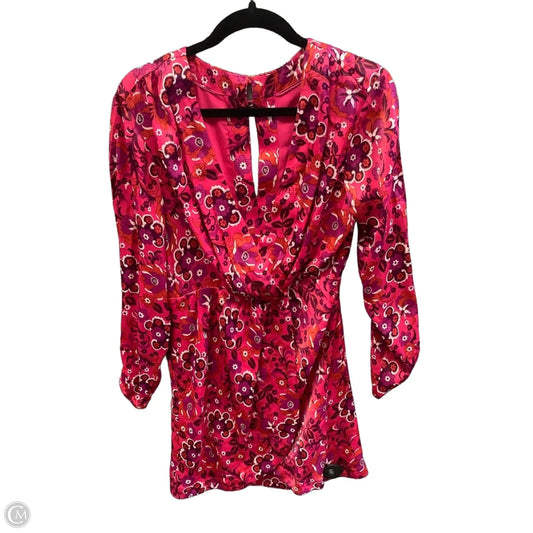 Dress Party Short By Maeve In Pink, Size: S