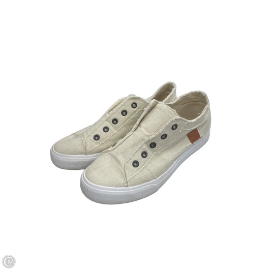 Shoes Sneakers By Cme In Beige, Size: 8.5