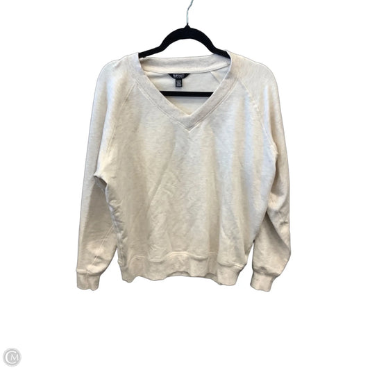 Sweatshirt Crewneck By Buffalo David Bitton In Beige, Size: S