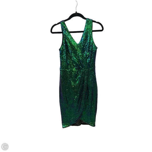Dress Party Short By Grace Karin In Blue & Green, Size: S