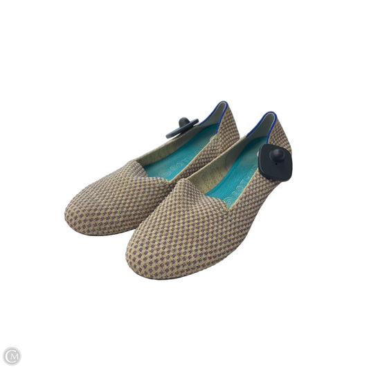 Shoes Flats By Rothys In Gold, Size: 9
