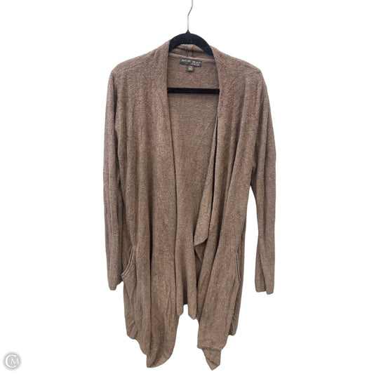 Sweater Cardigan By Barefoot Dreams In Brown, Size: L