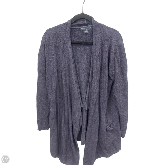 Sweater Cardigan By Barefoot Dreams In Navy, Size: L