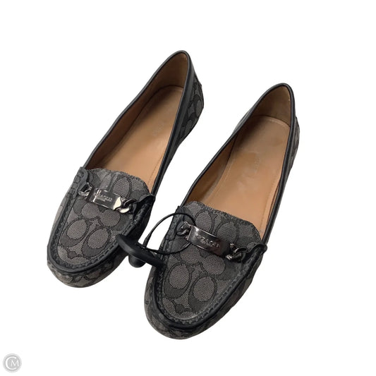 Shoes Designer By Coach In Black, Size: 9