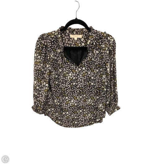 Top Long Sleeve By Loft In Black, Size: Xs