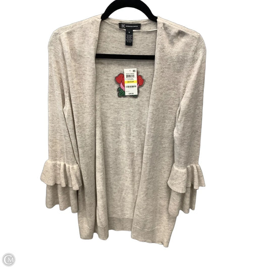 Sweater Cardigan By Inc In Beige, Size: M