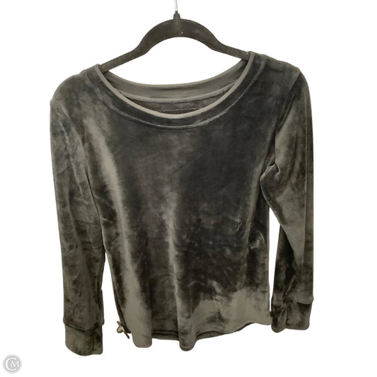 Sweatshirt Crewneck By Cuddl Duds In Black, Size: M