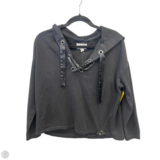 Sweatshirt Hoodie By For The Republic In Black, Size: S