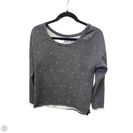 Top Long Sleeve By Aerie In Grey, Size: S