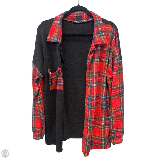 Cardigan By Heimish Usa In Red, Size: 3x