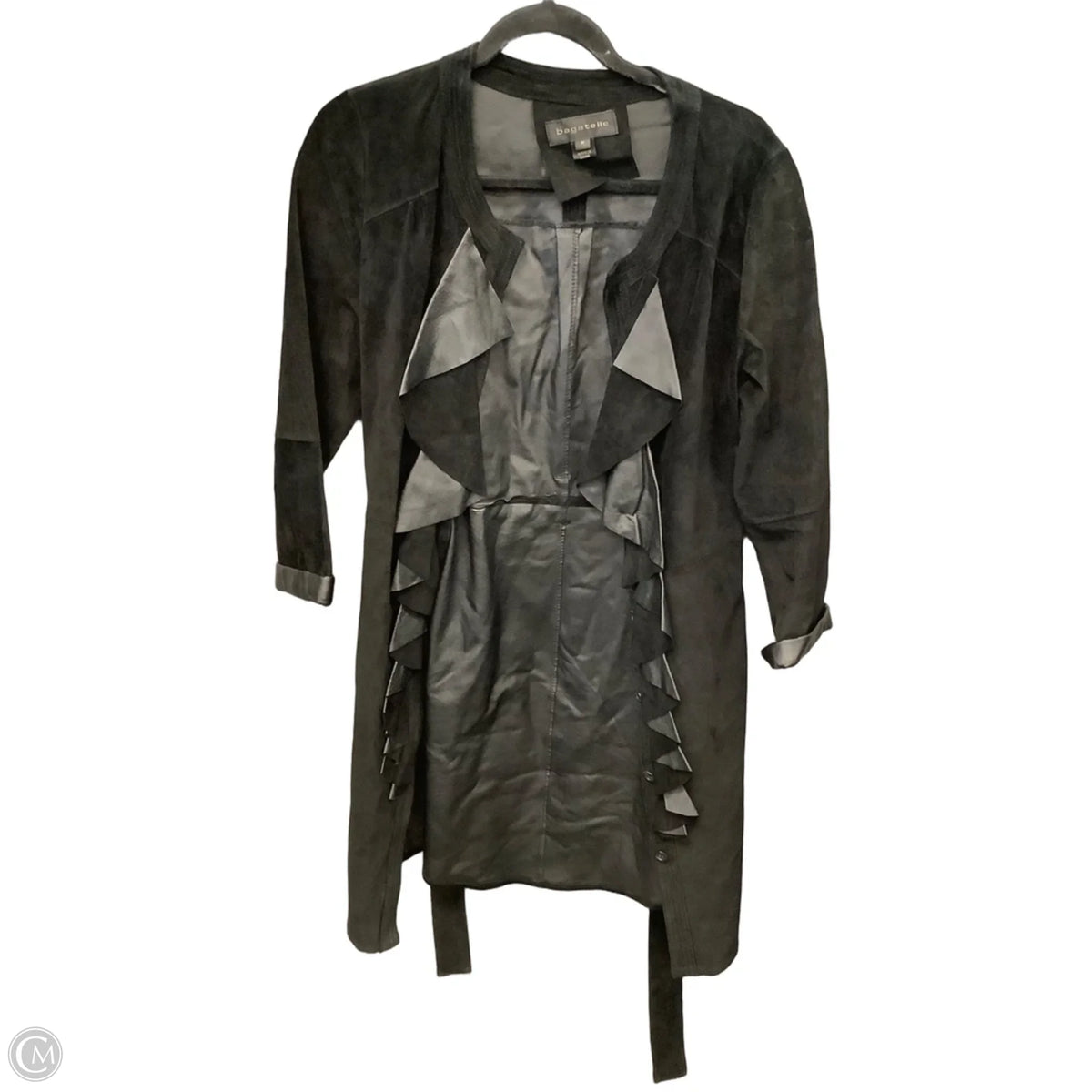Jacket Leather By Bagatelle In Black, Size: M