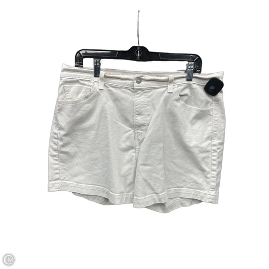 Shorts By Levis In White Denim, Size: 14
