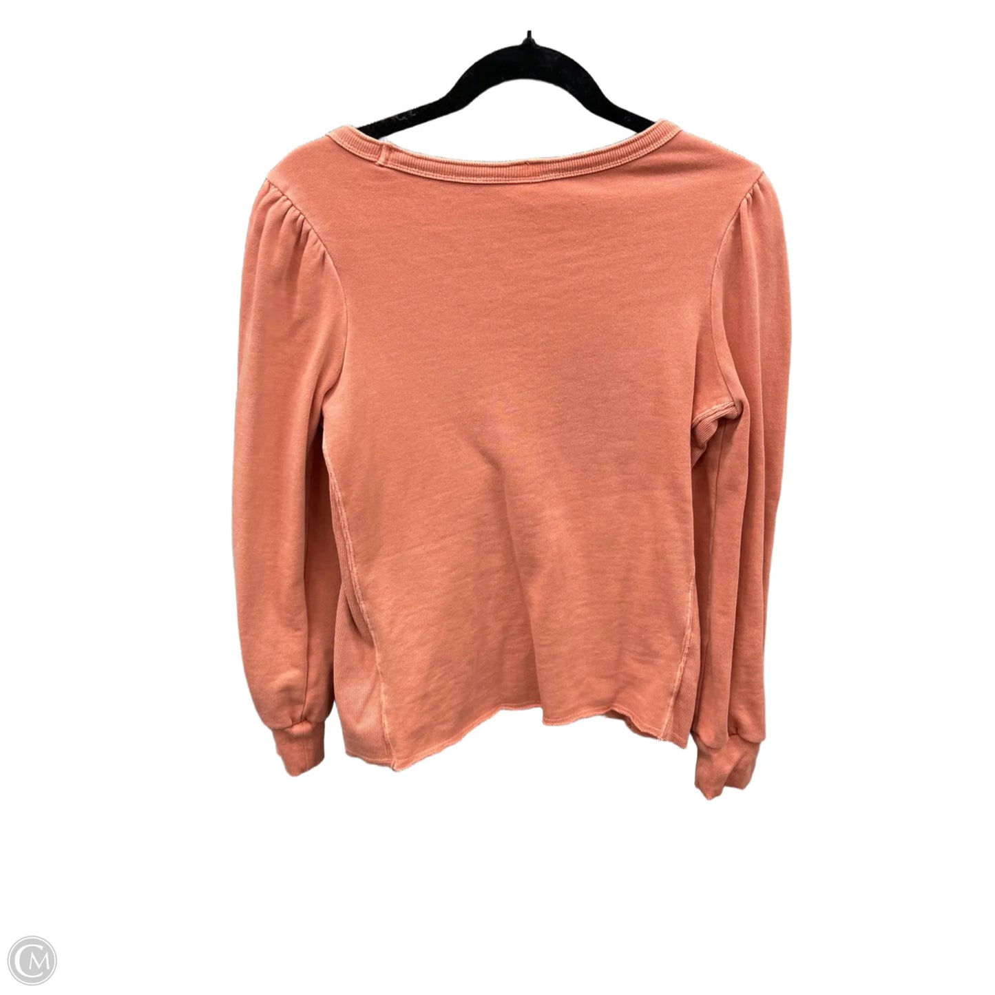 Top Long Sleeve By Clothes Mentor In Coral, Size: S
