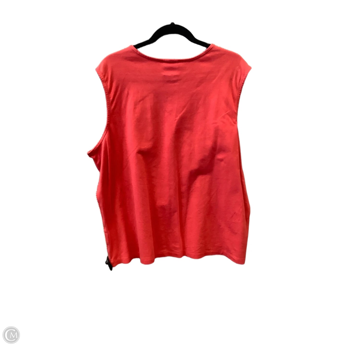 Top Sleeveless By Ruby Rd In Red, Size: 2x