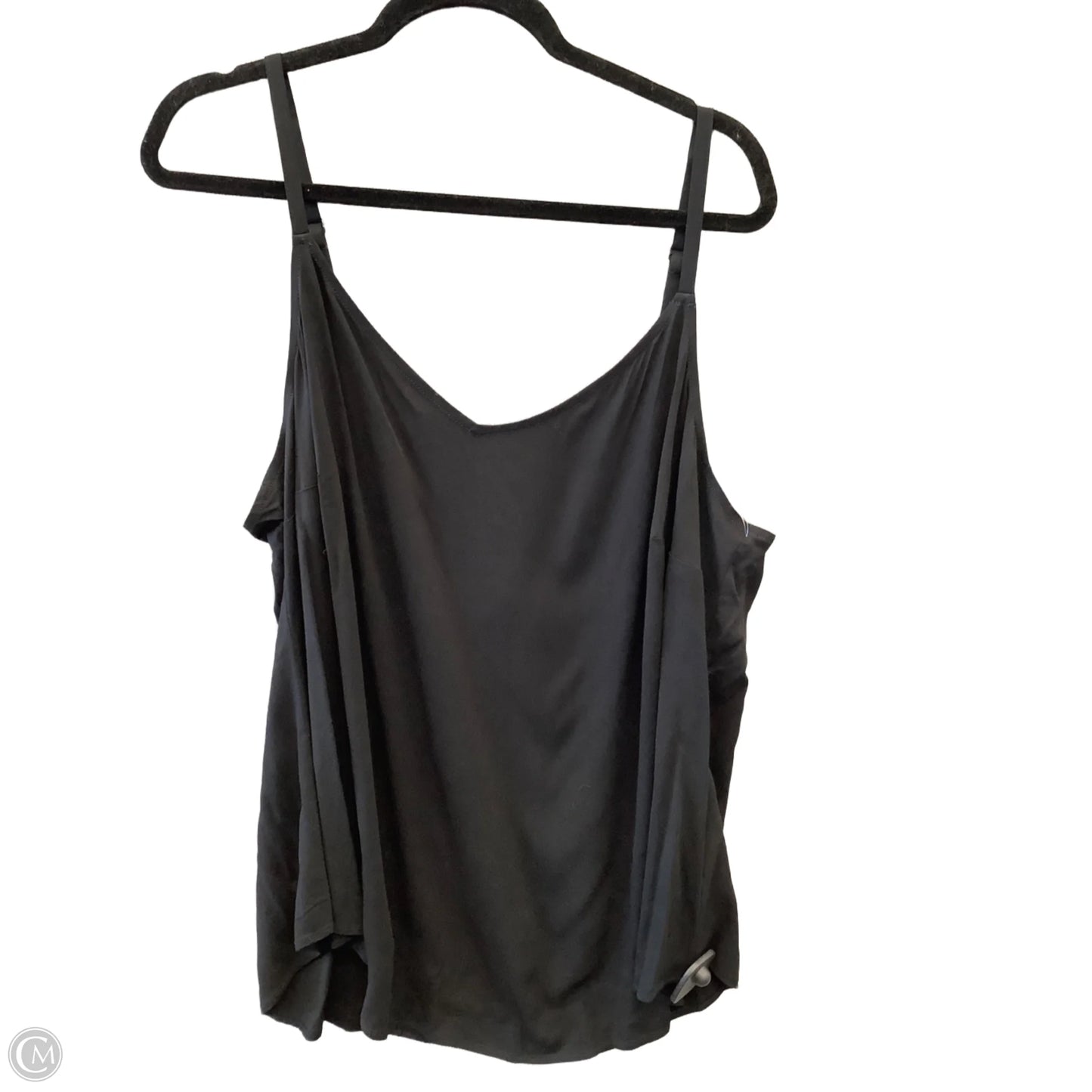 Top Sleeveless By Torrid In Black, Size: 1x