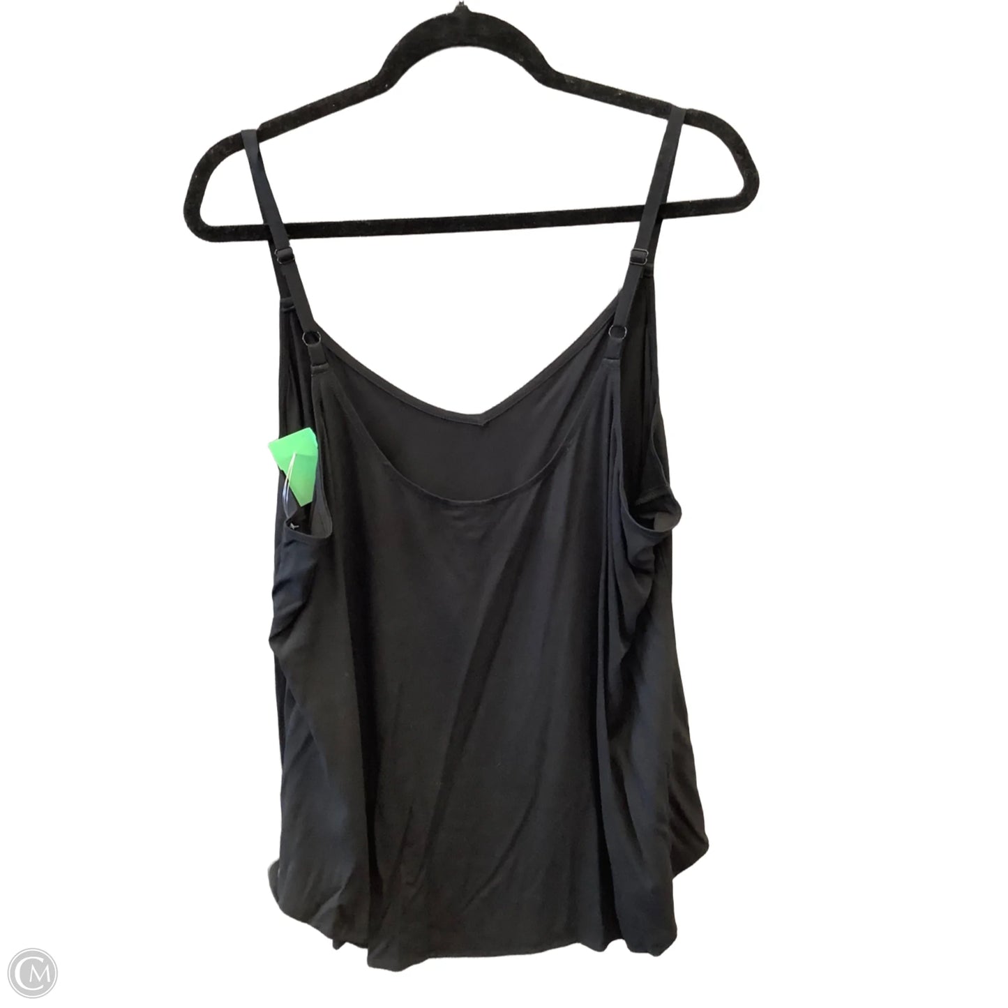 Top Sleeveless By Torrid In Black, Size: 1x