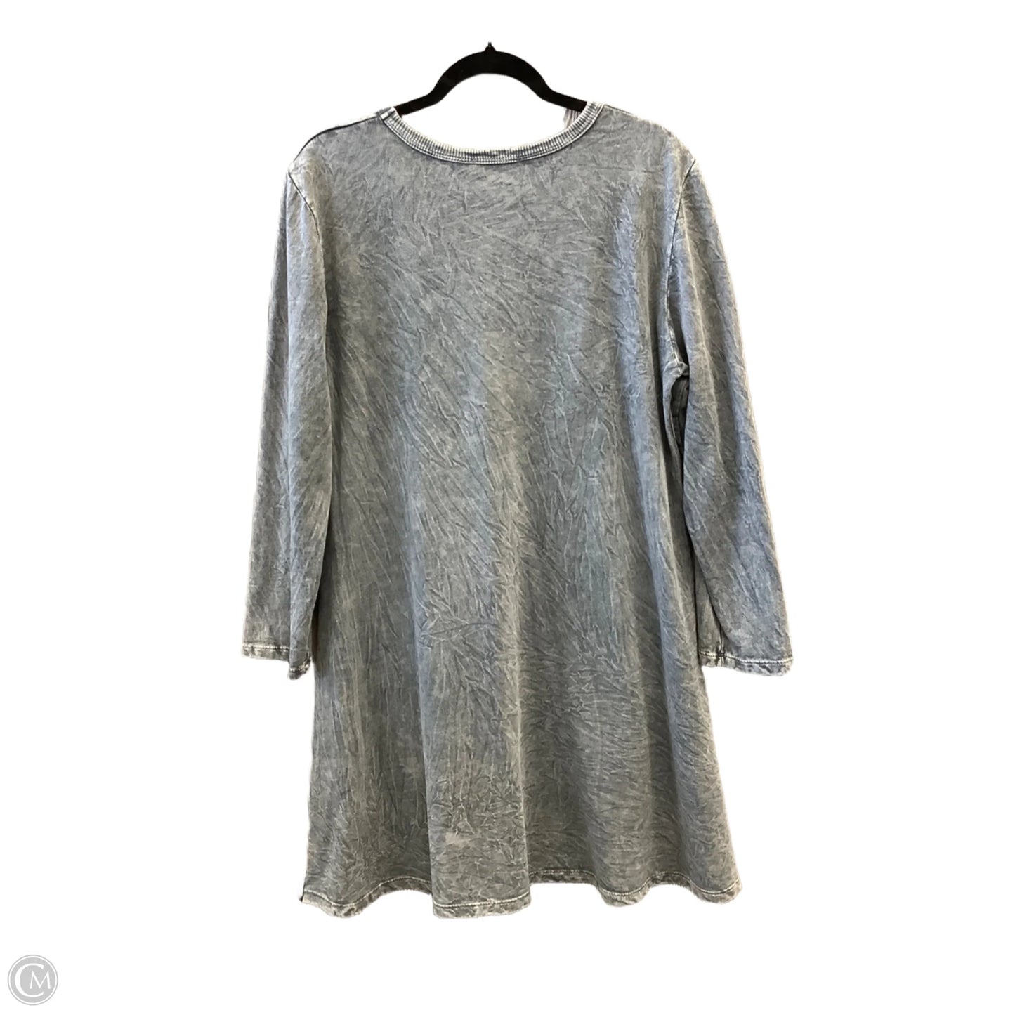 Dress Casual Midi By Jess And Jane In Grey, Size: Xl