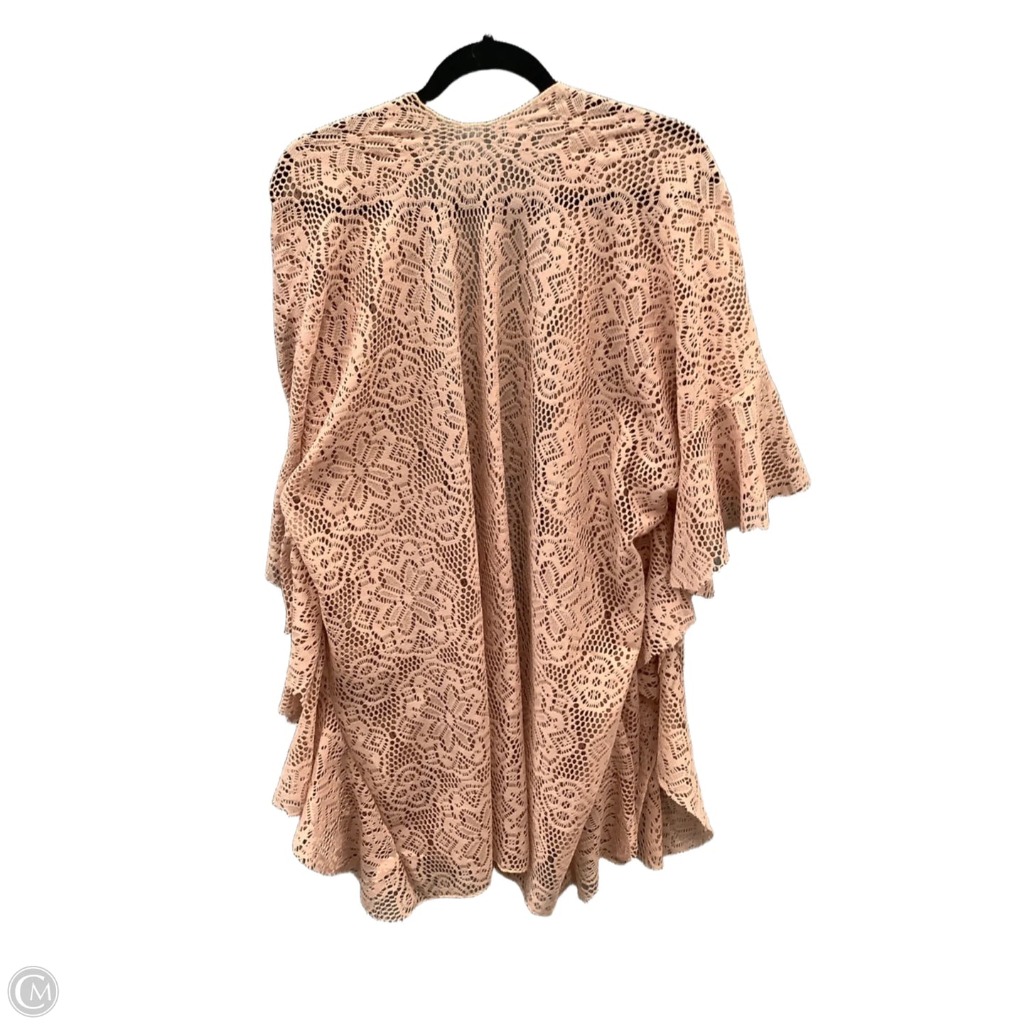 Shawl By Clothes Mentor In Tan, Size: Osfm