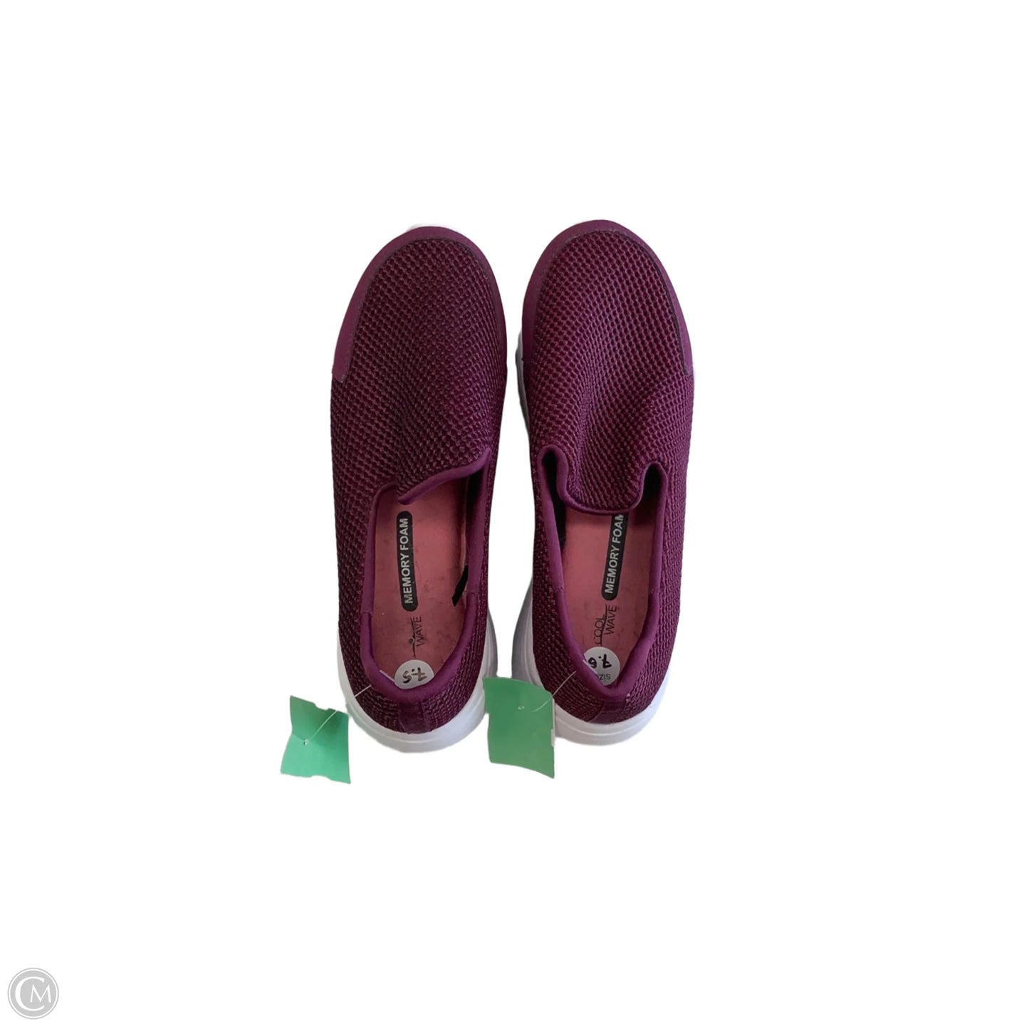 Shoes Flats By Clothes Mentor In Purple, Size: 7.5