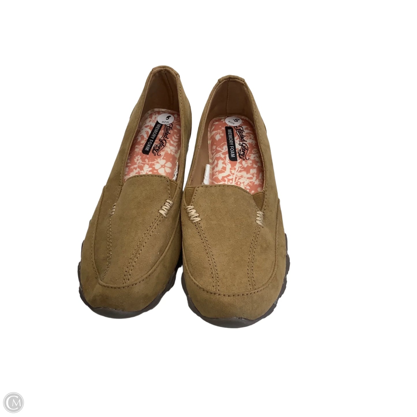 Shoes Flats By Faded Glory In Brown, Size: 8