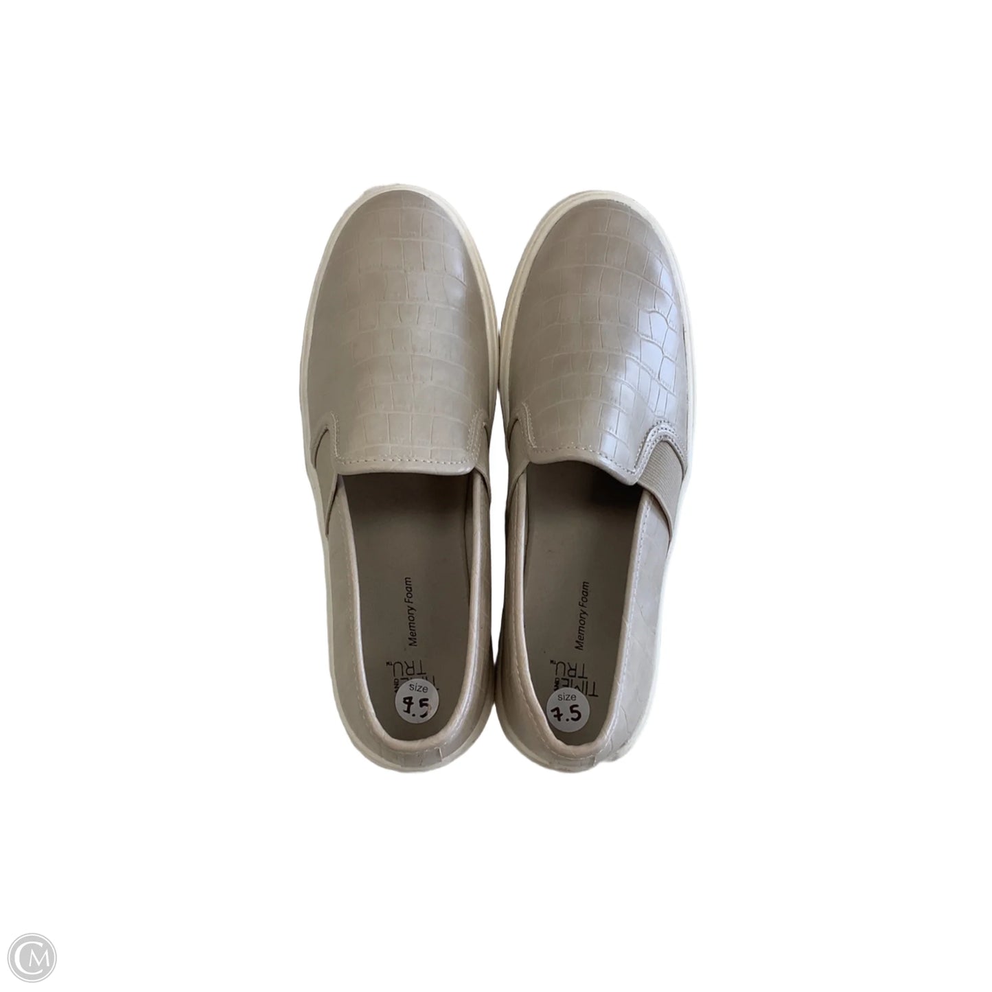 Shoes Flats By Time And Tru In Grey, Size: 7.5