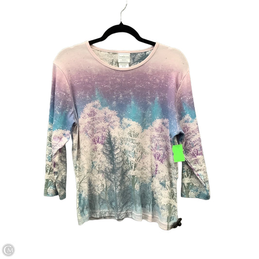 Top Long Sleeve By Clothes Mentor In Purple, Size: M