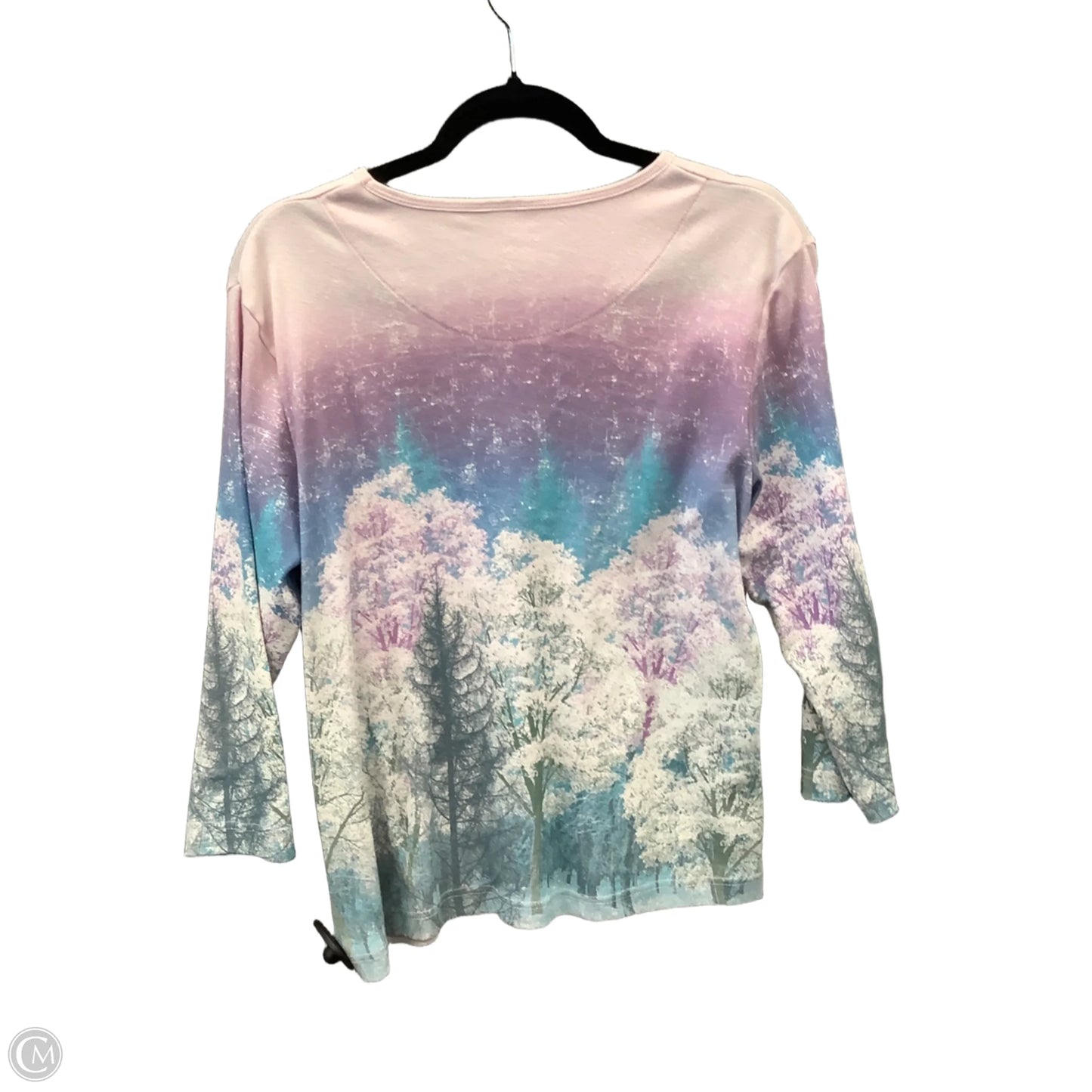 Top Long Sleeve By Clothes Mentor In Purple, Size: M